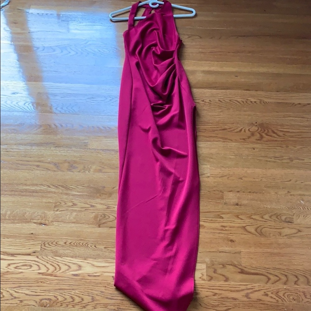 Maroon Dress